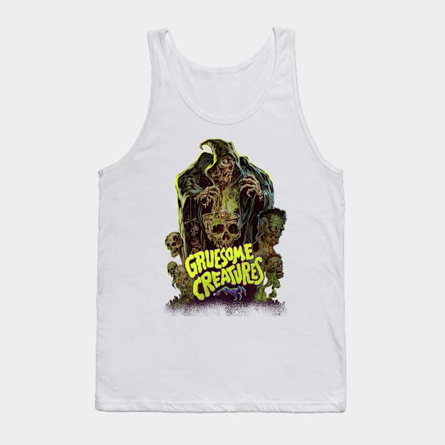 Gruesome Creatures Tank Top by CorlenScope